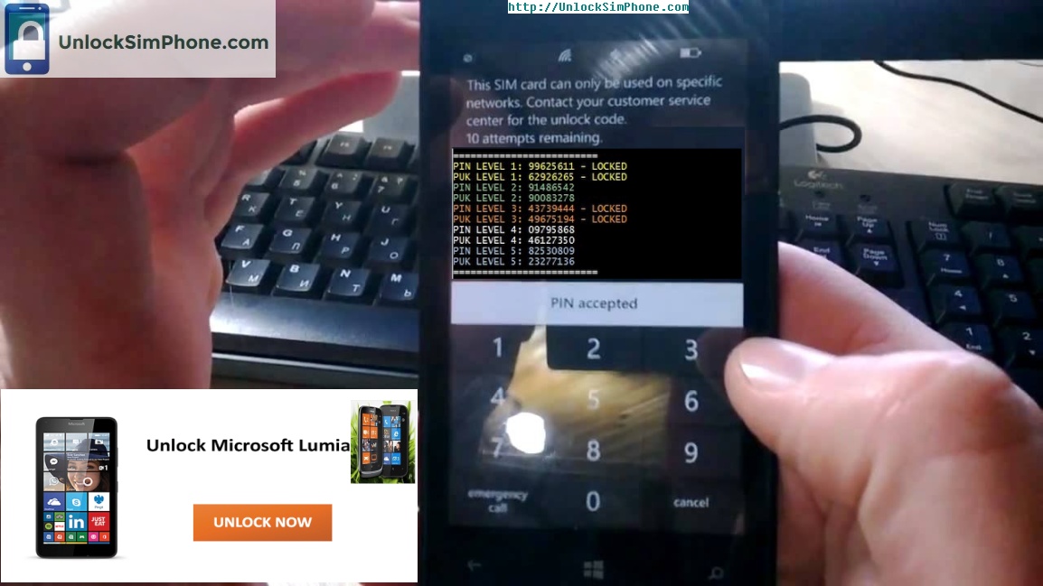 Nokia lumia 635 unlock code generator online free online